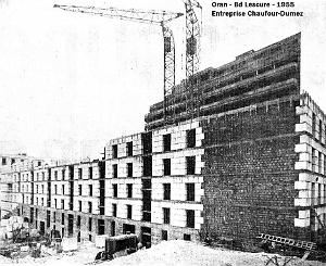 Oran - Cite Lescure - En Construction - 1955
